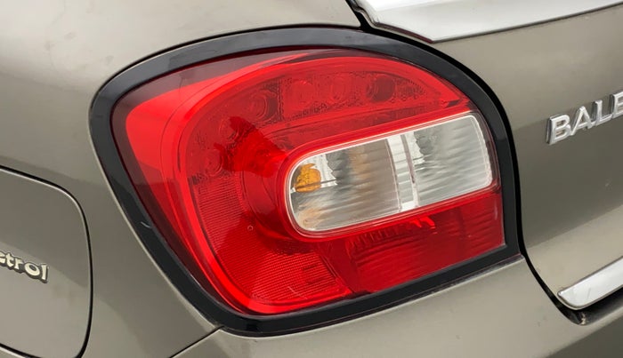 2019 Maruti Baleno ZETA PETROL 1.2, Petrol, Manual, 74,030 km, Left tail light - Minor scratches