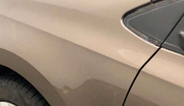 2016 Volkswagen Vento COMFORTLINE 1.2 TSI AT, Petrol, Automatic, 67,370 km, Left fender - Slightly dented