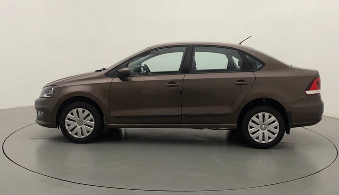 2016 Volkswagen Vento COMFORTLINE 1.2 TSI AT, Petrol, Automatic, 67,370 km, Left Side