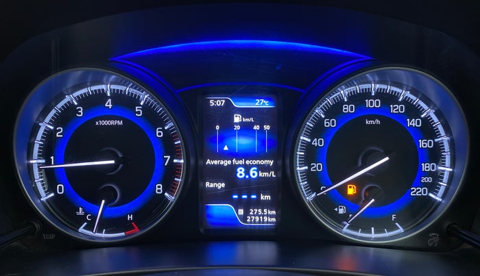 2019 Maruti Baleno ALPHA 1.2 K12, Petrol, Manual, 27,955 km, Odometer Image