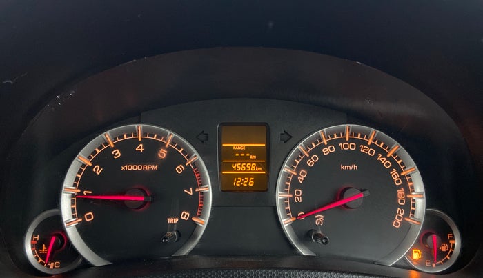 2017 Maruti Swift VXI, Petrol, Manual, 45,696 km, Odometer Image