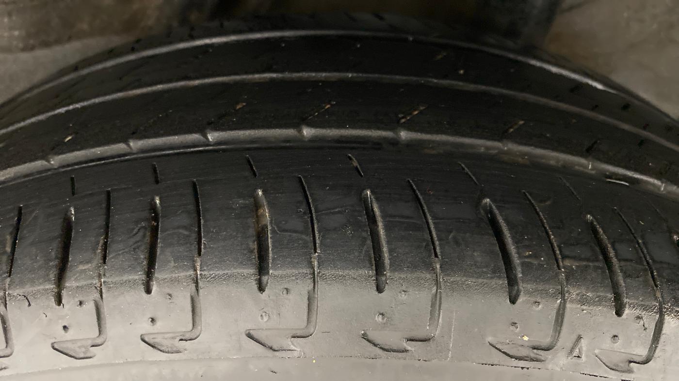 2020 Honda City ZX CVT, Petrol, Automatic, 13,505 km, Left Rear Tyre Tread