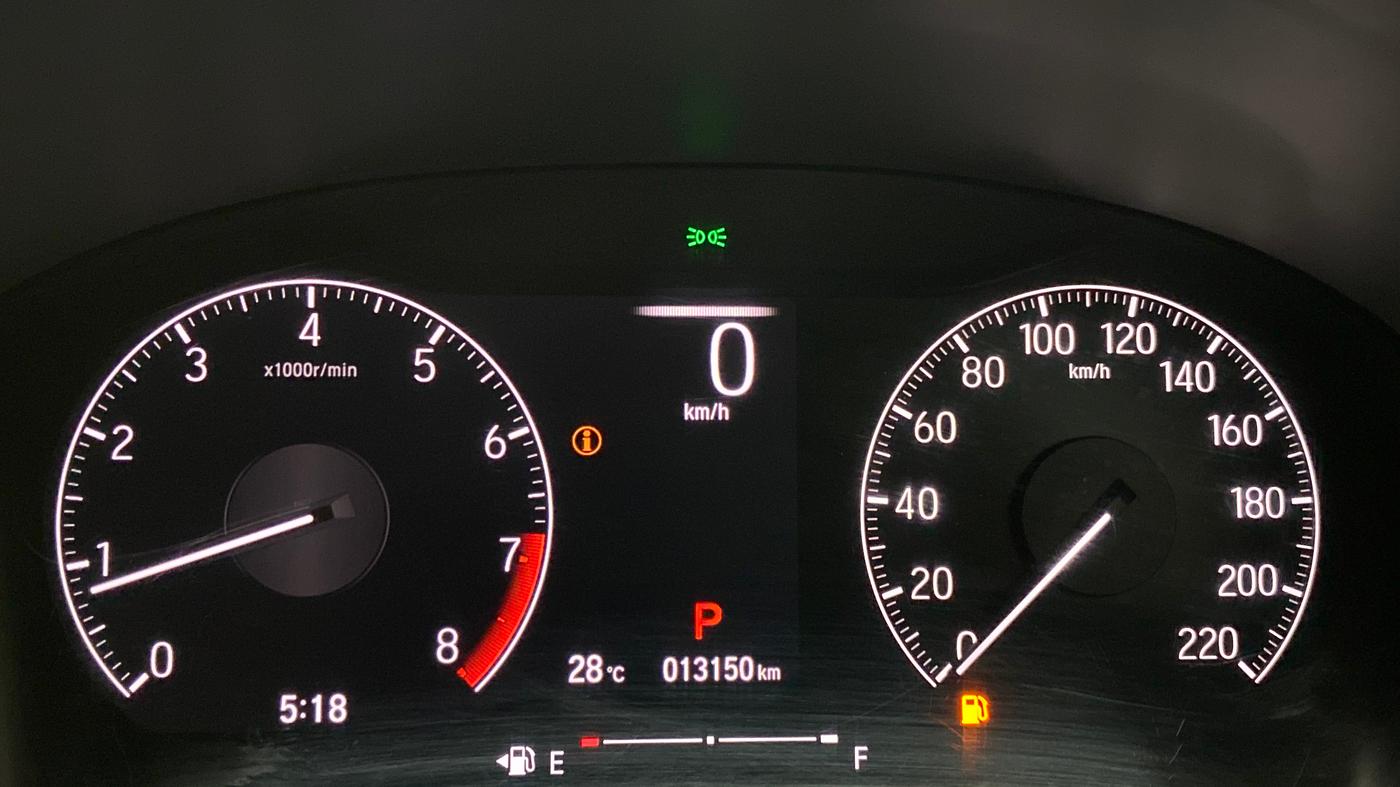 2020 Honda City ZX CVT, Petrol, Automatic, 13,505 km, Odometer Image