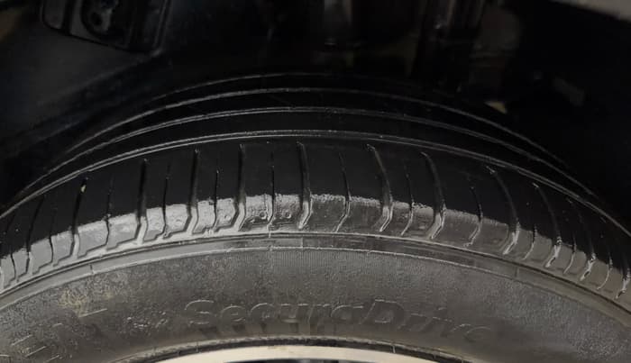 2018 Tata NEXON XZ PLUS PETROL, Petrol, Manual, 93,267 km, Left Rear Tyre Tread