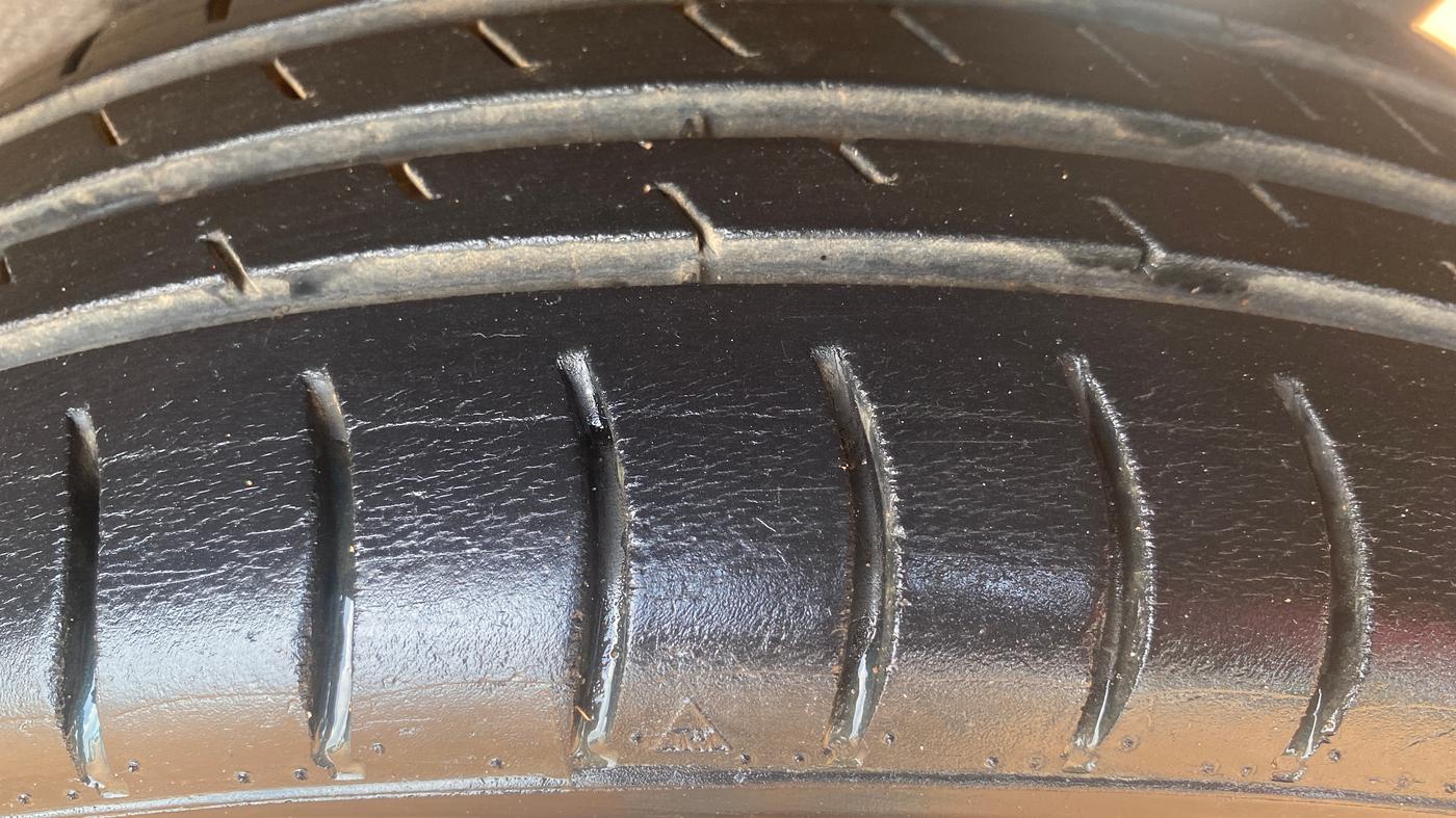 2016 Maruti Wagon R 1.0 VXI, Petrol, Manual, 63,740 km, Left Rear Tyre Tread