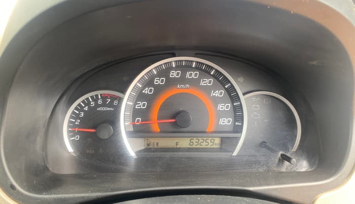 2016 Maruti Wagon R 1.0 VXI, Petrol, Manual, 63,258 km, Odometer Image