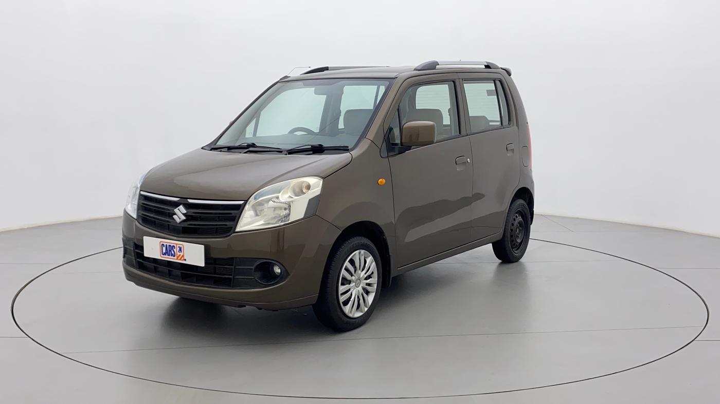 2012 Maruti Wagon R 1.0 VXI, Petrol, Manual, 1,15,662 km, Left Front Diagonal