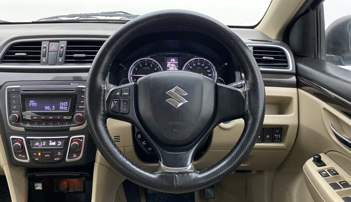 2016 Maruti Ciaz ZXI, Petrol, Manual, 90,894 km, Steering Wheel Close Up