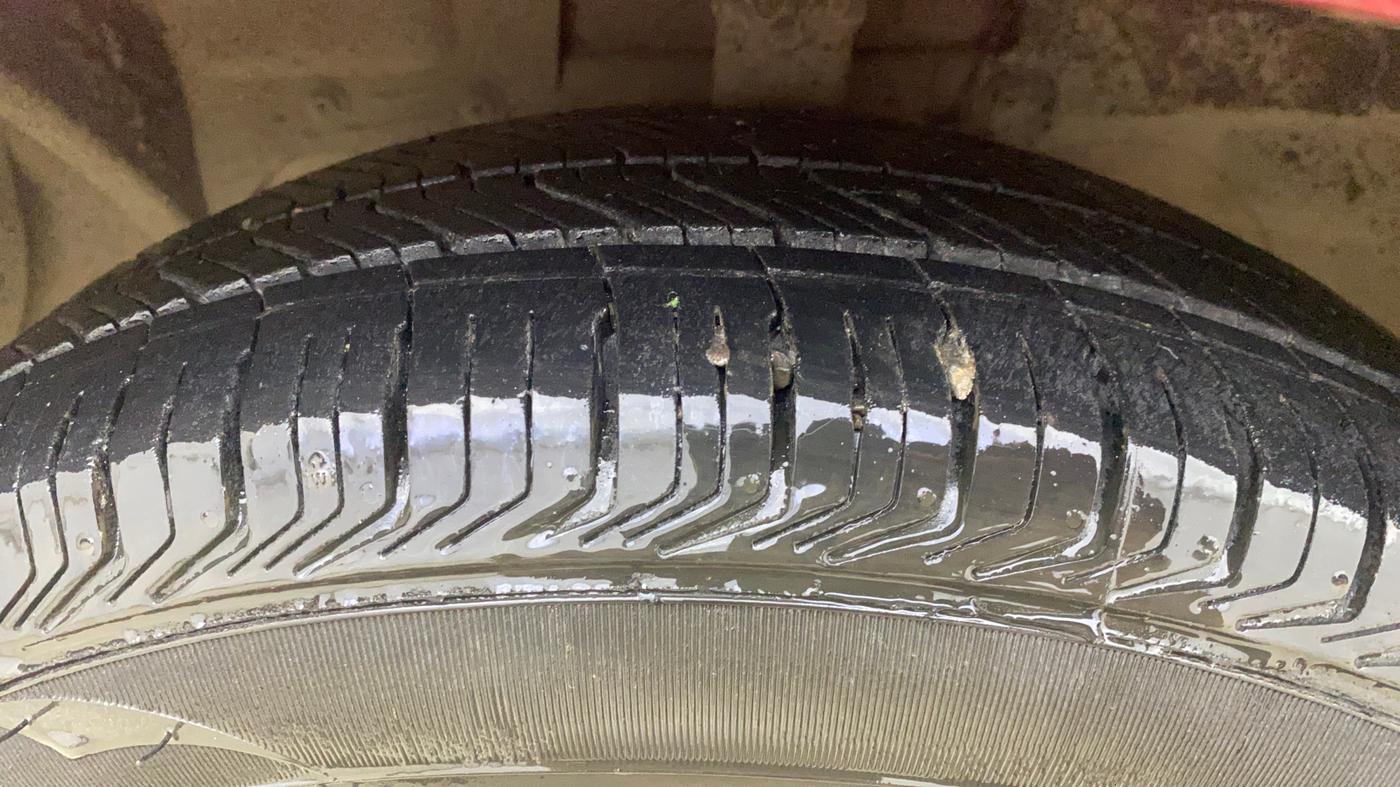 2019 Ford Figo Aspire TREND PLUS 1.2 PETROL, Petrol, Manual, 81,518 km, Left Front Tyre Tread