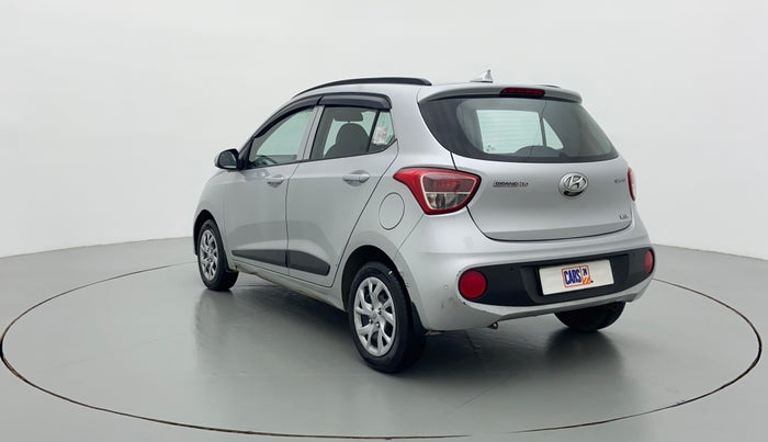 2017 Hyundai Grand i10 SPORTZ (O) 1.2 KAPPA VTVT, Petrol, Manual, 14,990 km, Left Back Diagonal