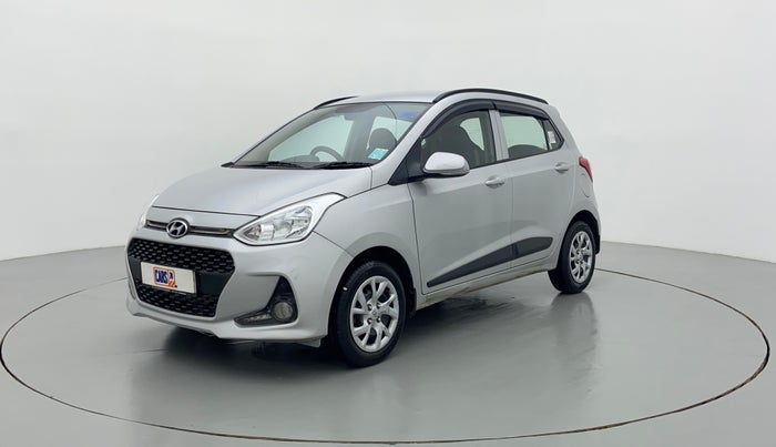 2017 Hyundai Grand i10 SPORTZ (O) 1.2 KAPPA VTVT, Petrol, Manual, 14,990 km, Left Front Diagonal