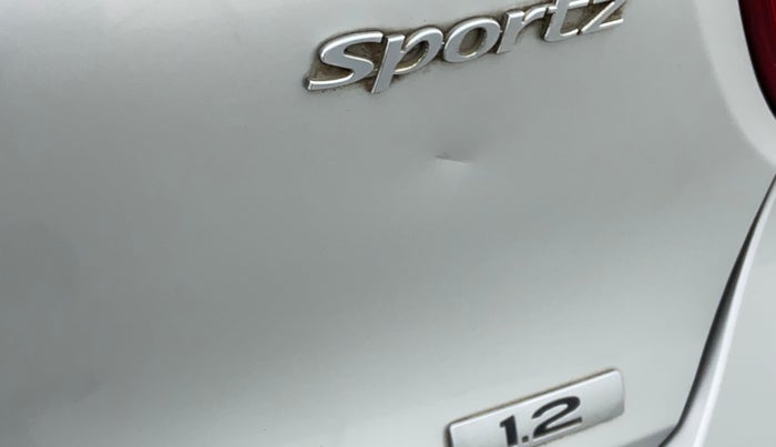 2017 Hyundai Grand i10 SPORTZ (O) 1.2 KAPPA VTVT, Petrol, Manual, 14,990 km, Dicky (Boot door) - Slightly dented