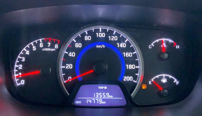 2017 Hyundai Grand i10 SPORTZ (O) 1.2 KAPPA VTVT, Petrol, Manual, 14,990 km, Odometer Image
