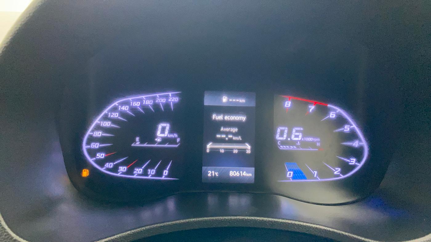 2021 Hyundai Verna SX 1.5 VTVT, Petrol, Manual, 80,614 km, Odometer Image