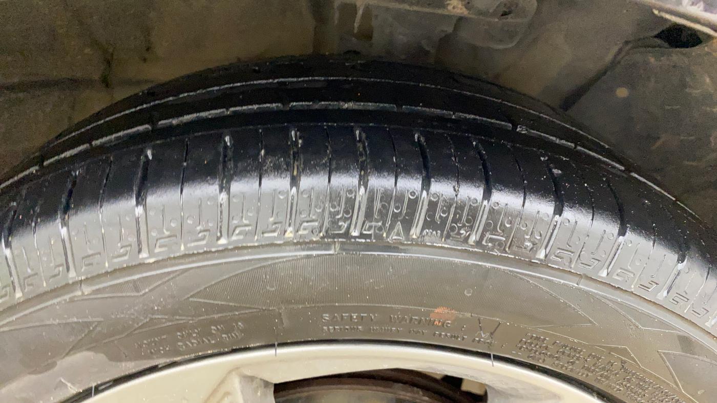 2021 Hyundai Verna SX 1.5 VTVT, Petrol, Manual, 80,614 km, Right Front Tyre Tread