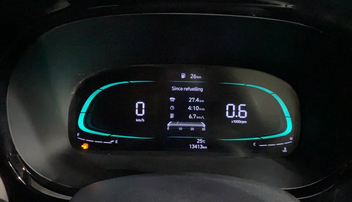 2024 Hyundai EXTER SX (O) CONNECT, Petrol, Manual, 13,411 km, Odometer Image