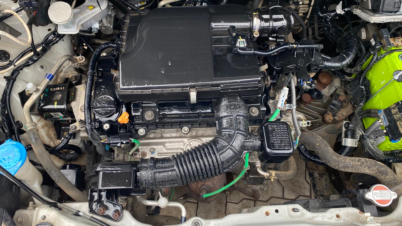 2022 Maruti Ertiga VXI SHVS, CNG, Manual, 84,549 km, Engine View