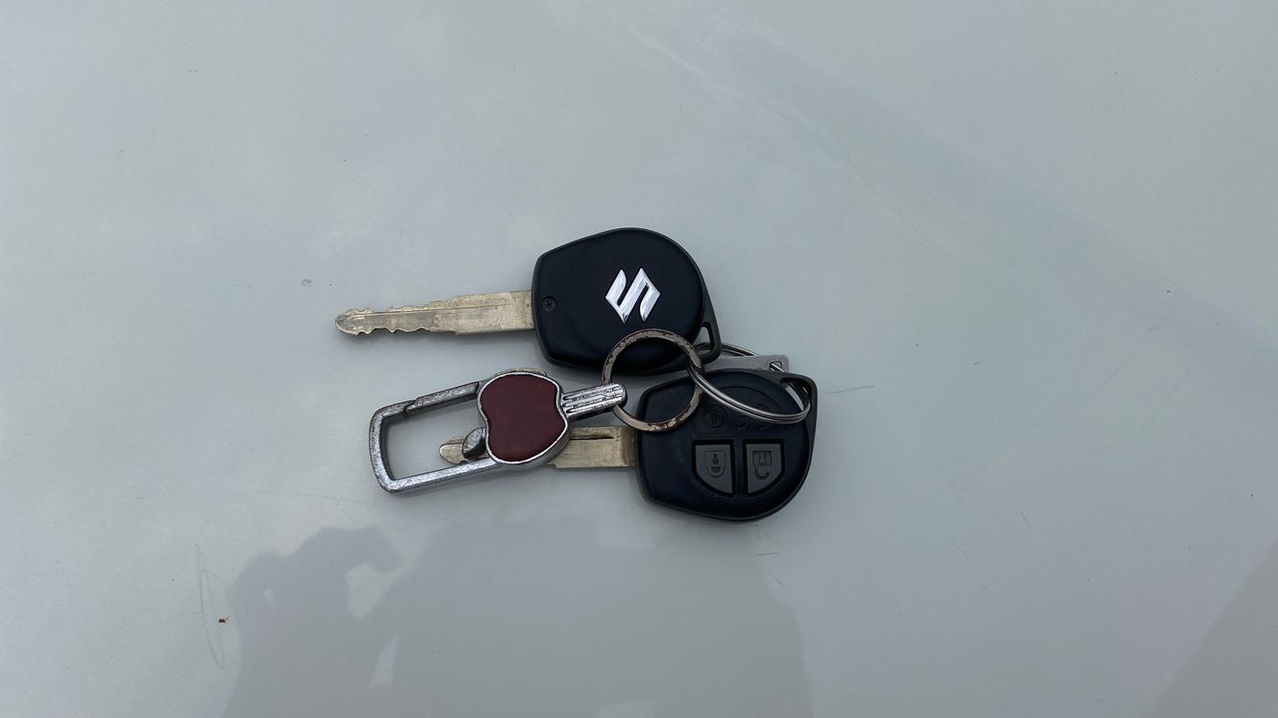 2022 Maruti Ertiga VXI SHVS, CNG, Manual, 84,549 km, Key Close Up