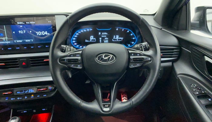 2022 Hyundai NEW I20 N LINE N8 1.0 TURBO GDI DCT DUAL TONE, Petrol, Automatic, 3,745 km, Steering Wheel Close Up
