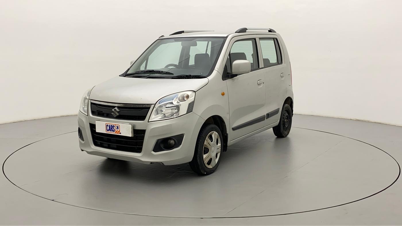 2015 Maruti Wagon R 1.0 VXI, Petrol, Manual, 66,110 km, Left Front Diagonal