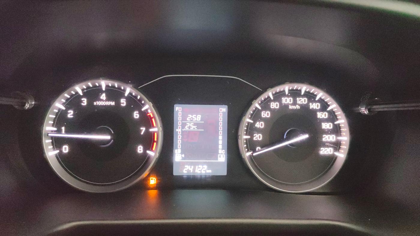 2023 Maruti BREZZA VXI, Petrol, Manual, 24,113 km, Odometer Image