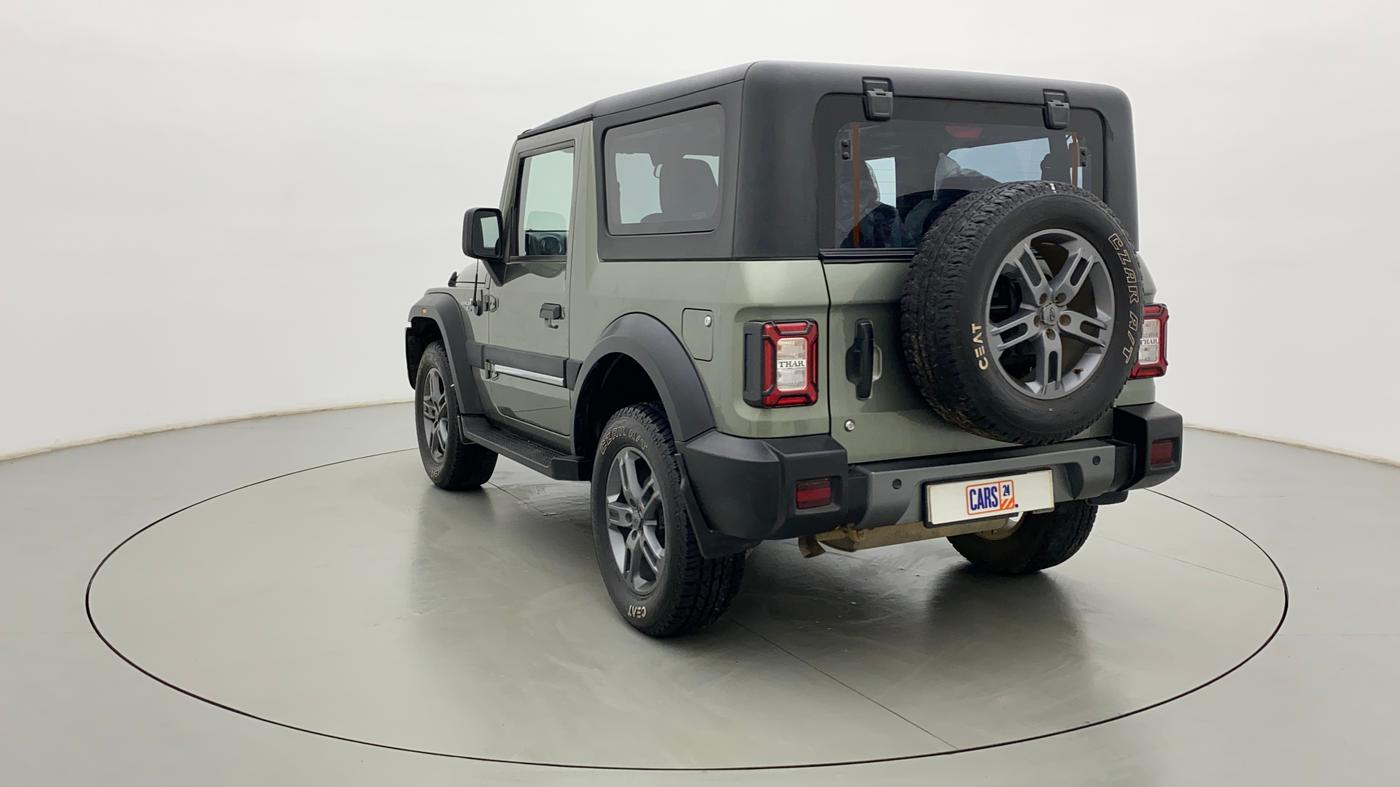 2022 Mahindra Thar LX HT PETROL 4WD MT, Petrol, Manual, 8,027 km, Left Back Diagonal