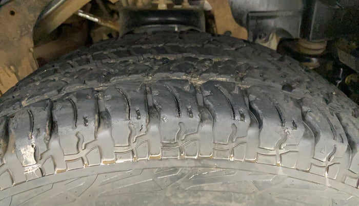 2022 Mahindra Thar LX HT PETROL 4WD MT, Petrol, Manual, 8,027 km, Right Front Tyre Tread