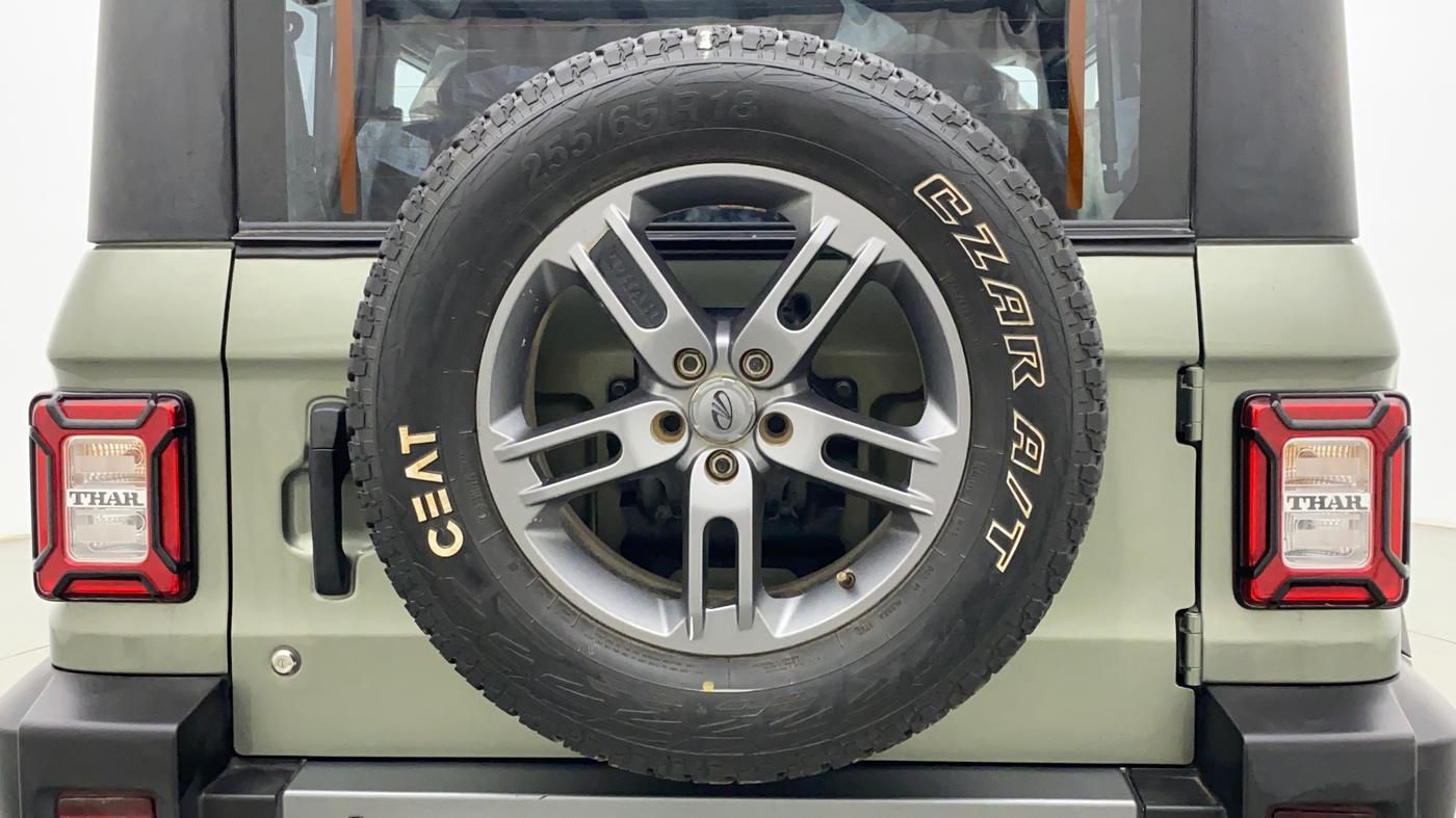 2022 Mahindra Thar LX HT PETROL 4WD MT, Petrol, Manual, 8,027 km, Spare Tyre