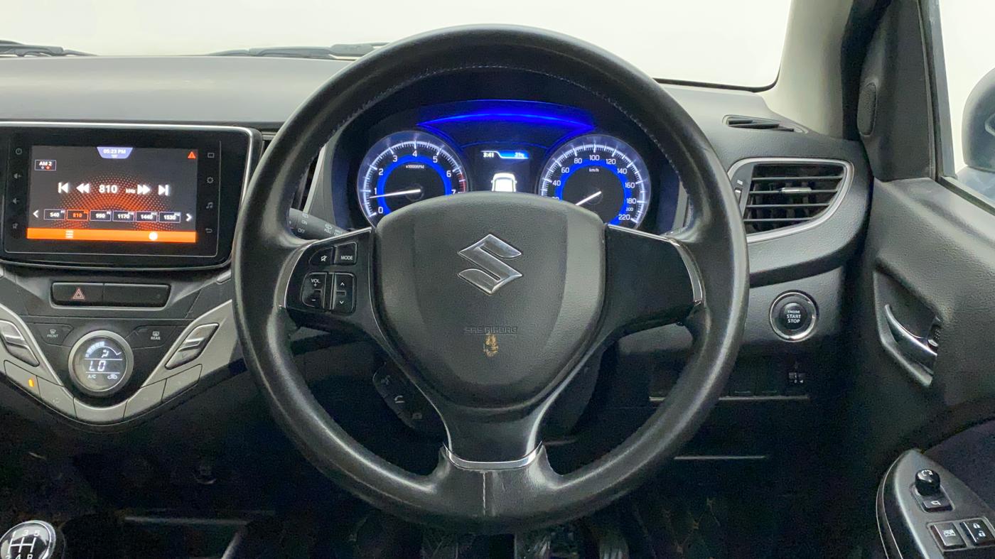 2019 Maruti Baleno ZETA PETROL 1.2, Petrol, Manual, 30,890 km, Steering Wheel Close Up