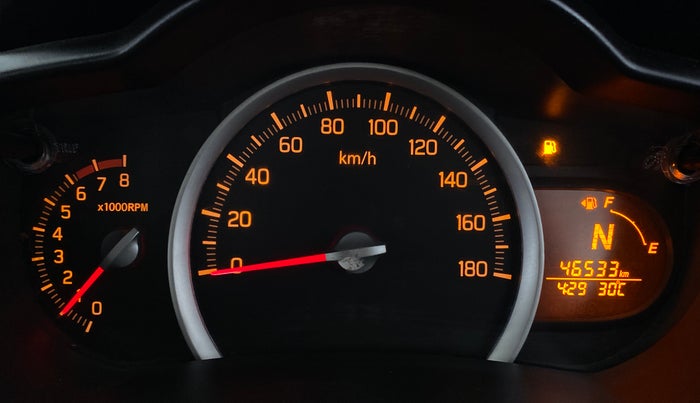 2015 Maruti Celerio VXI AGS, Petrol, Automatic, 46,579 km, Odometer Image
