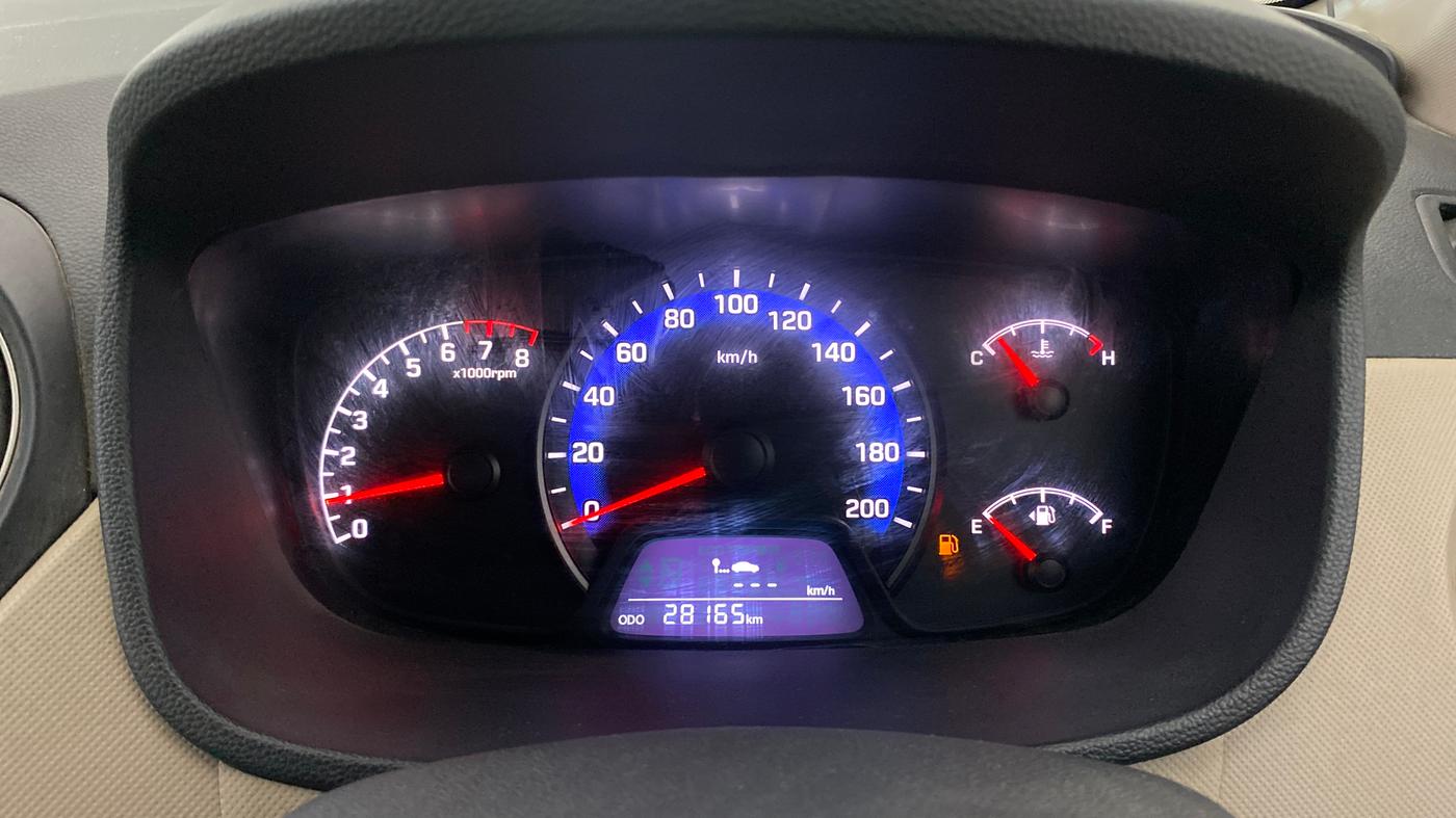 2017 Hyundai Xcent SX 1.2, CNG, Manual, 28,158 km, Odometer Image
