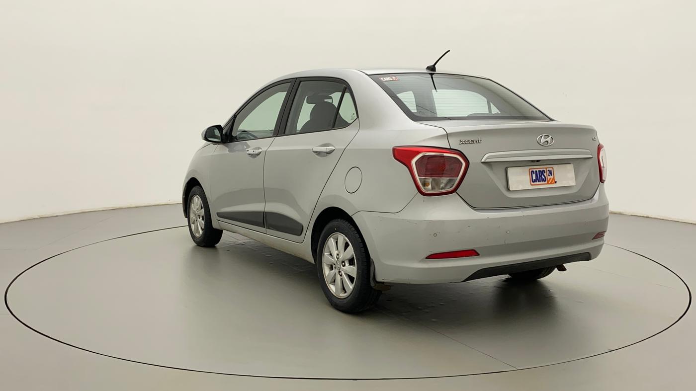 2014 Hyundai Xcent SX 1.2 (O), Petrol, Manual, 43,648 km, Left Back Diagonal
