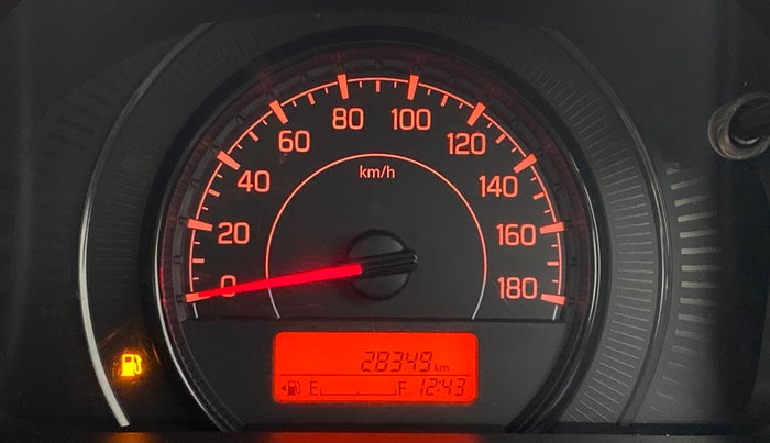 2019 Maruti New Wagon-R VXI 1.0, Petrol, Manual, 28,454 km, Odometer Image