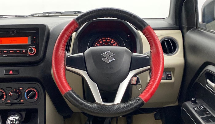 2019 Maruti New Wagon-R VXI 1.0, Petrol, Manual, 28,454 km, Steering Wheel Close Up