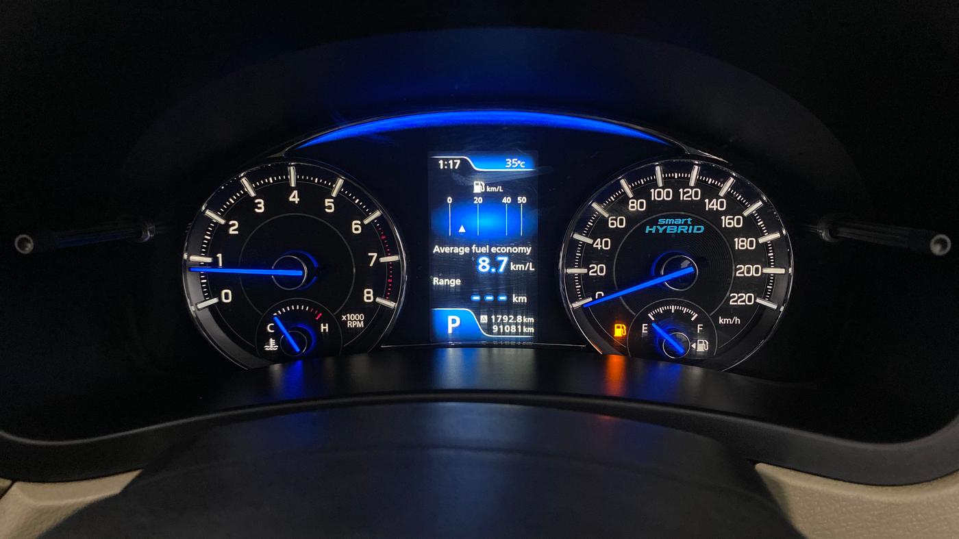 2019 Maruti Ciaz ALPHA  AT 1.5 SHVS PETROL, Petrol, Automatic, 91,080 km, Odometer Image
