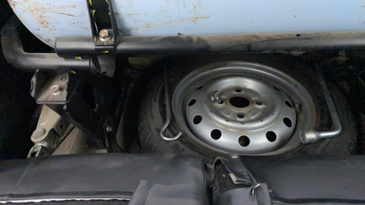 2015 Maruti Wagon R 1.0 LXI CNG, CNG, Manual, 81,322 km, Spare Tyre