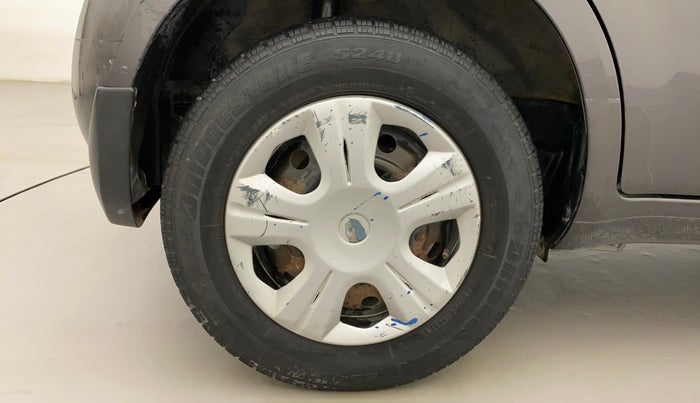 2014 Maruti Ritz VXI, Petrol, Manual, 57,273 km, Right Rear Wheel