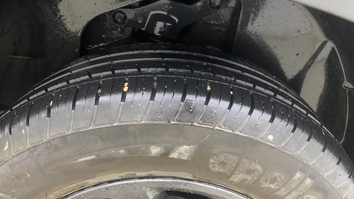 2021 Tata Harrier XZ PLUS 2.0L, Diesel, Manual, 54,560 km, Left Rear Tyre Tread