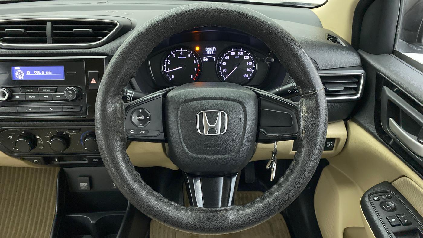 2019 Honda Amaze 1.2 SMT I VTEC, Petrol, Manual, 20,478 km, Steering Wheel Close Up