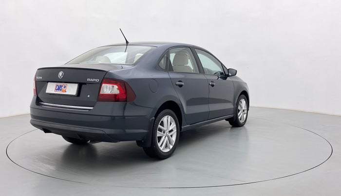2018 Skoda Rapid 1.5 TDI AT STYLE PLUS, Diesel, Automatic, 33,945 km, Right Back Diagonal