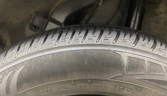 2021 Hyundai VENUE SX 1.0 TURBO IMT, Petrol, Manual, 25,736 km, Left Rear Tyre Tread