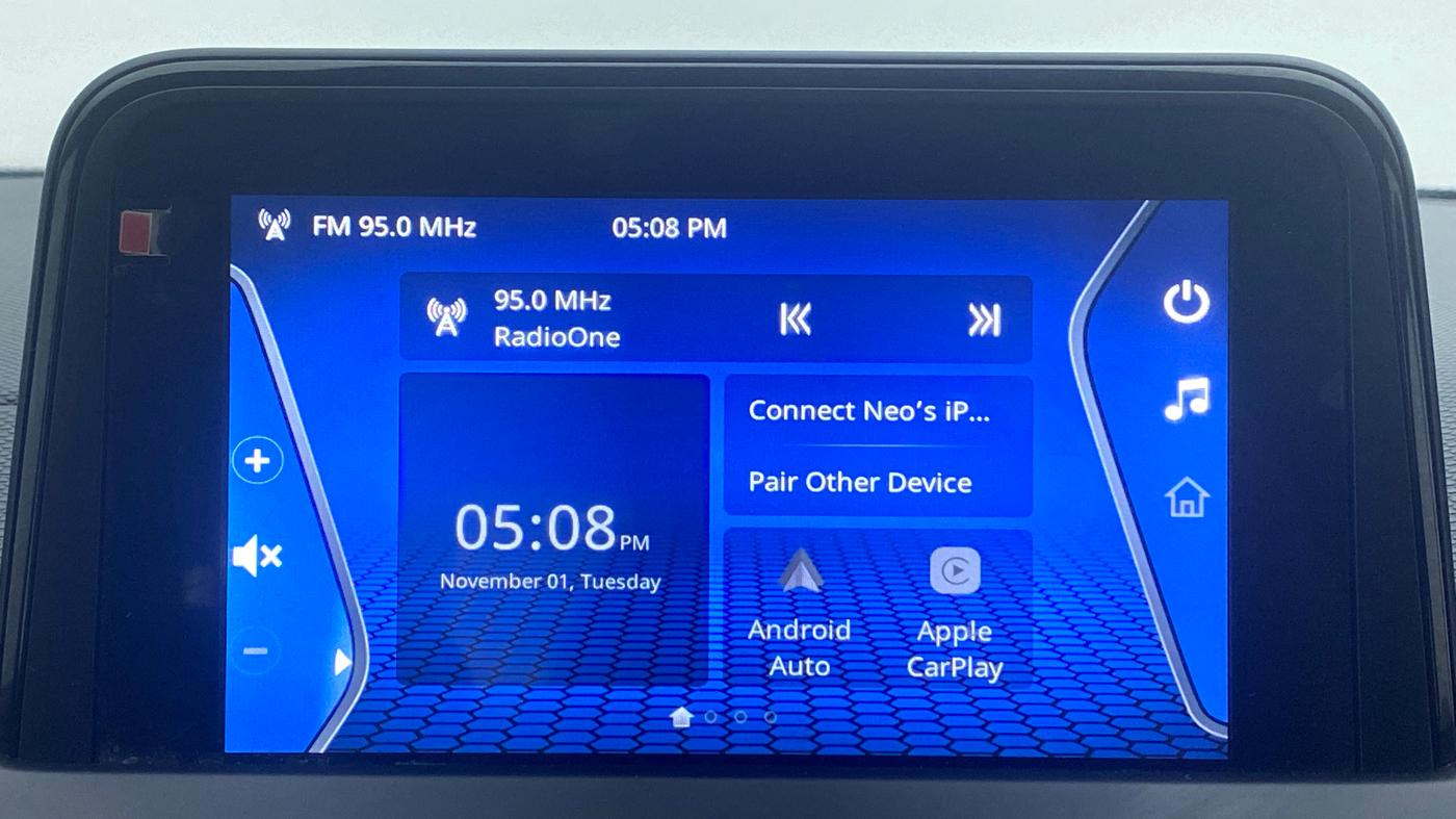 2020 Tata NEXON XZ+ OPT PETROL, Petrol, Manual, 20,734 km, Infotainment System