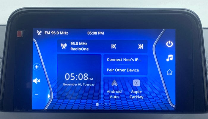 2020 Tata NEXON XZ+ OPT PETROL, Petrol, Manual, 20,734 km, Infotainment System