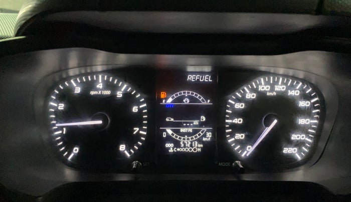 2022 Tata ALTROZ XM PLUS PETROL, Petrol, Manual, 57,204 km, Odometer Image