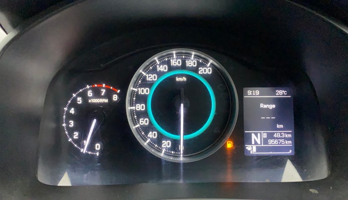2018 Maruti IGNIS DELTA 1.2 AMT, Petrol, Automatic, 95,662 km, Odometer Image