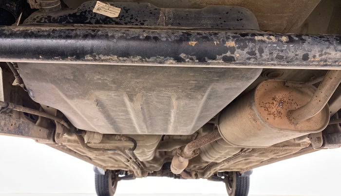 2015 Maruti Alto K10 VXI P, Petrol, Manual, Rear Underbody