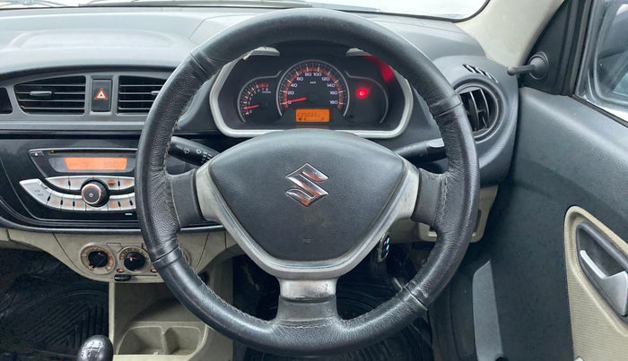 2015 Maruti Alto K10 VXI P, Petrol, Manual, Steering Wheel Close Up