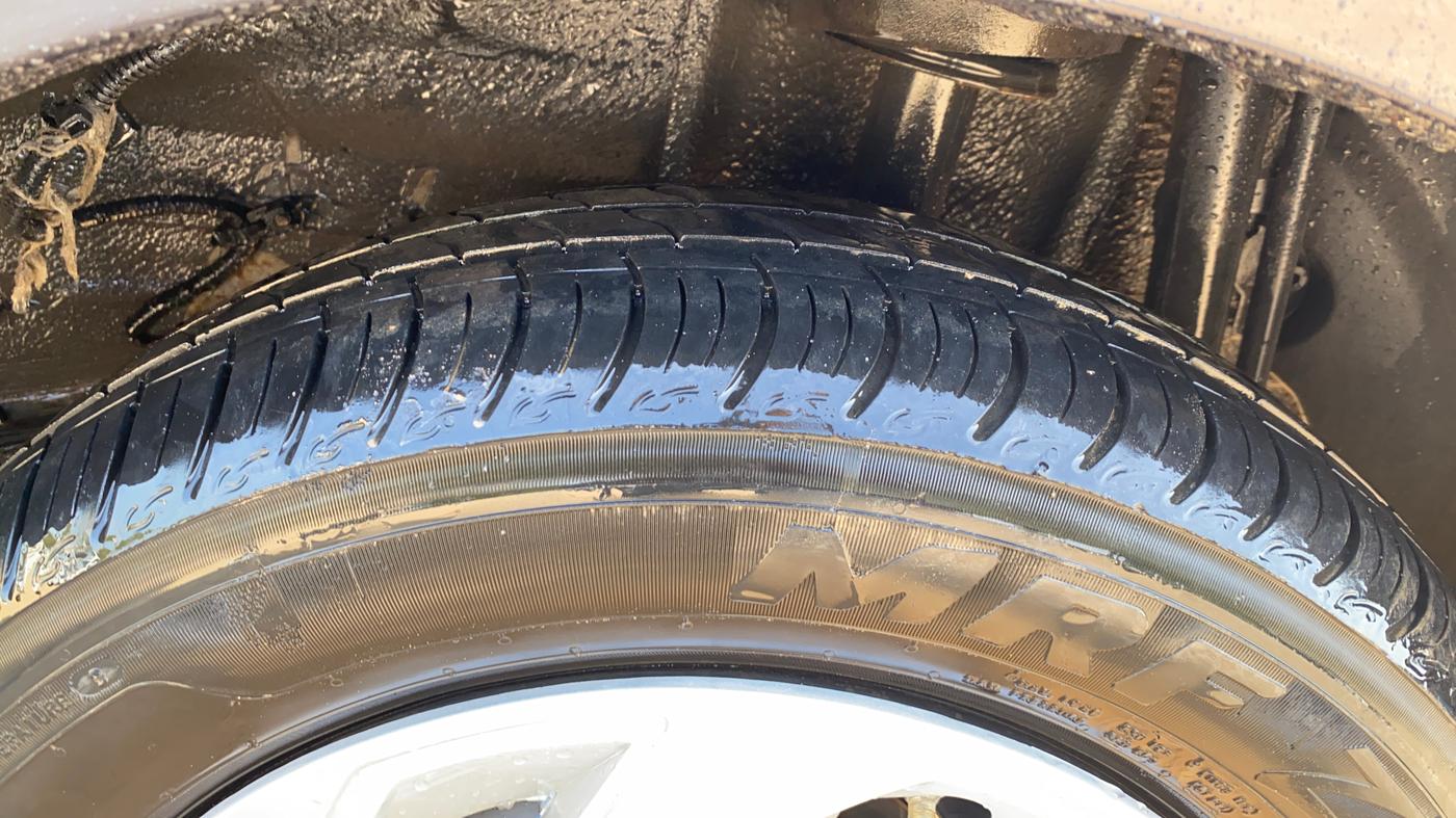 2019 Tata TIGOR XZ PETROL, CNG, Manual, 72,263 km, Left Rear Tyre Tread