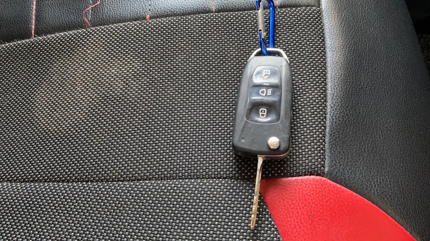 2019 Tata TIGOR XZ PETROL, CNG, Manual, 72,263 km, Key Close Up