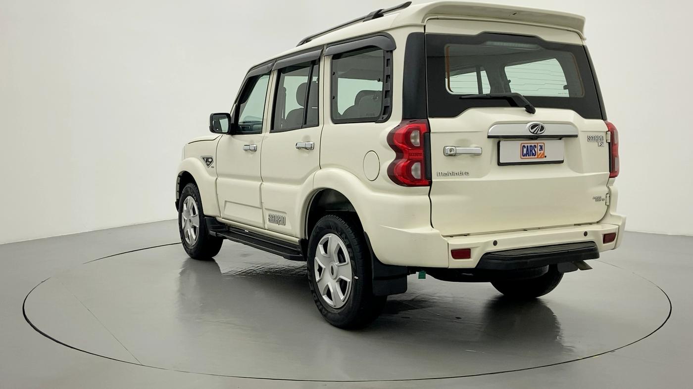 2018 Mahindra Scorpio S7 120 BHP 2WD, Diesel, Manual, 43,269 km, Left Back Diagonal